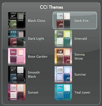 CrystalClear Interface Preset Themes