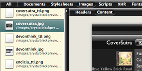 Crystal Black for WebInspector Preview